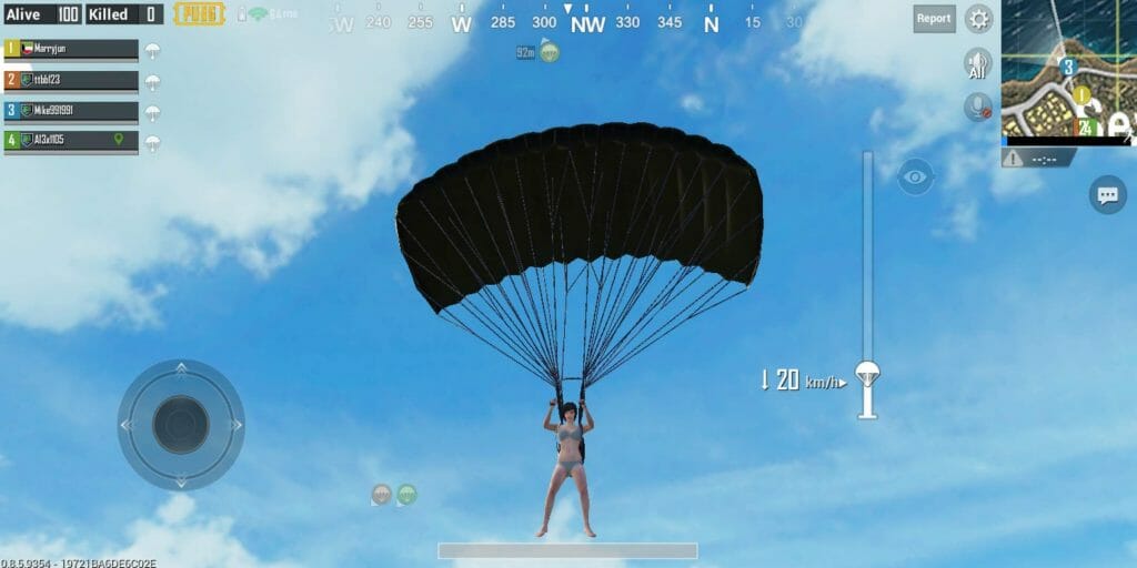 Huawei P20 PUBG gameplay